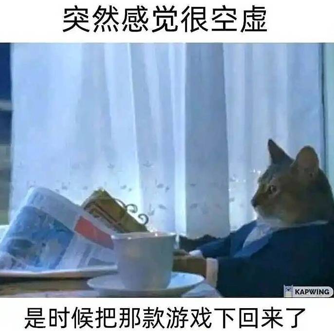 深夜空虚的解药：把删的游戏下回来